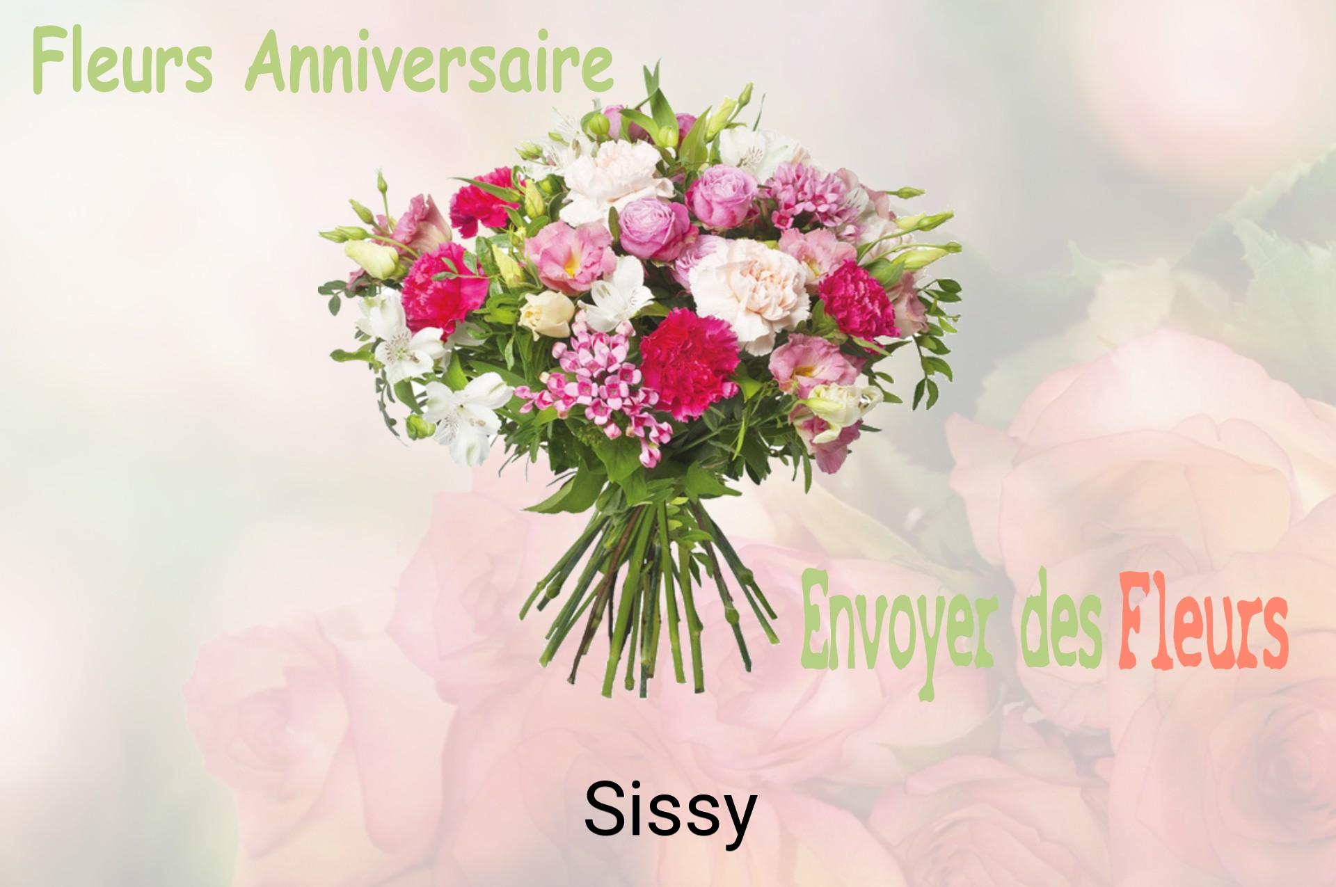 Bouquet de fleurs d’anniversaire livré à Sissy